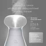 Nano Steamer 3-In-1 Ionic Facial Nano Facial Mister 5-Piece Stainless Steel Skin Kit (Silver)